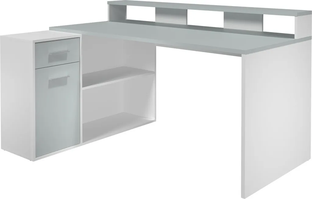 Mobilier de Bureau Gaming pour Setup Ordonné avec Espaces de Rangement