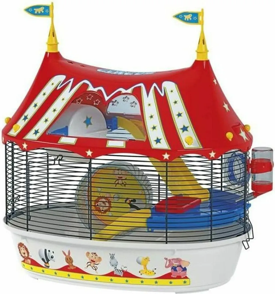 Cage pour hamster russe Ferplast Circus idéale pour chambre d'enfant