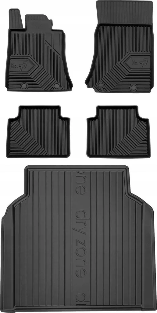 Set Tappetini 3D No. 77 Alfa Romeo Giulia RWD 2016-2024