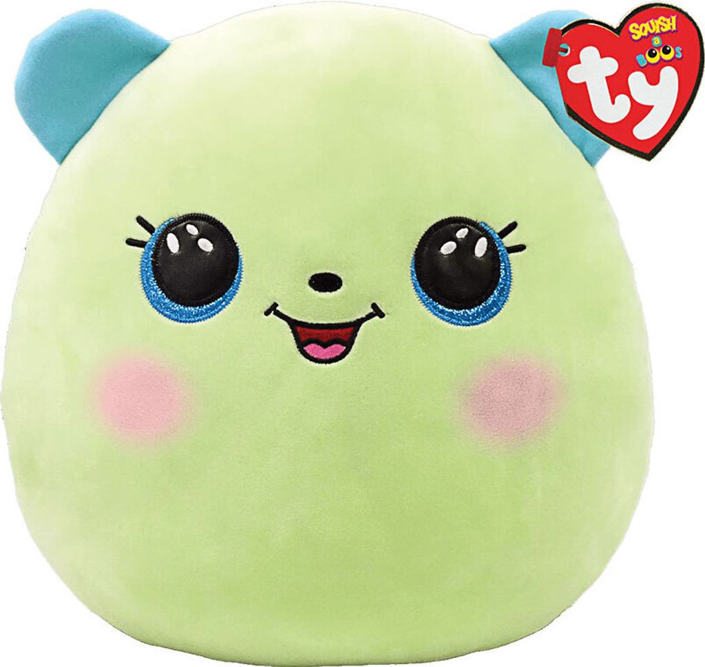 Maskotka pluszowa Ty Squishy Beanies Clover zielony miś 30 Zdjęcie produktu 