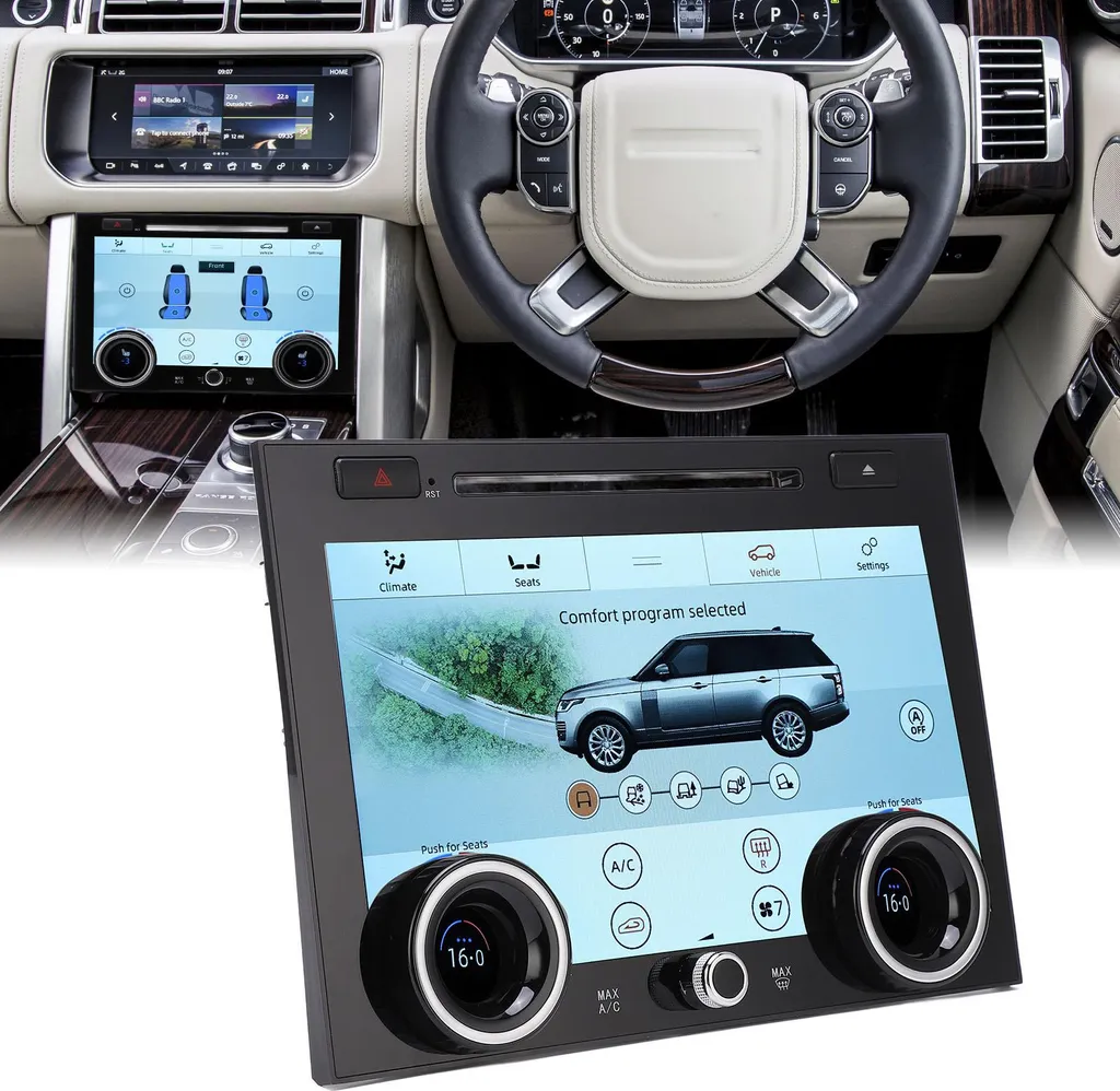 Panneau de Commande Tactile LCD pour Climatisation Land Rover Range Vogue