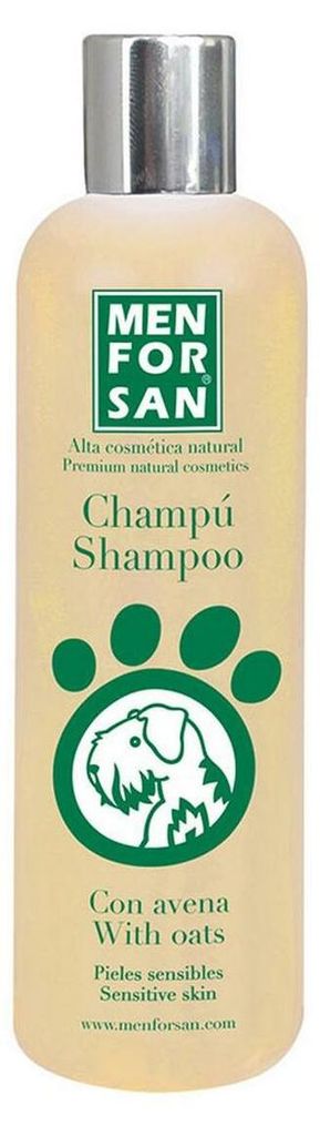 Shampoo für Haustiere Menforsan Hund Hafer 51 x 37 x 33 cm 300 ml