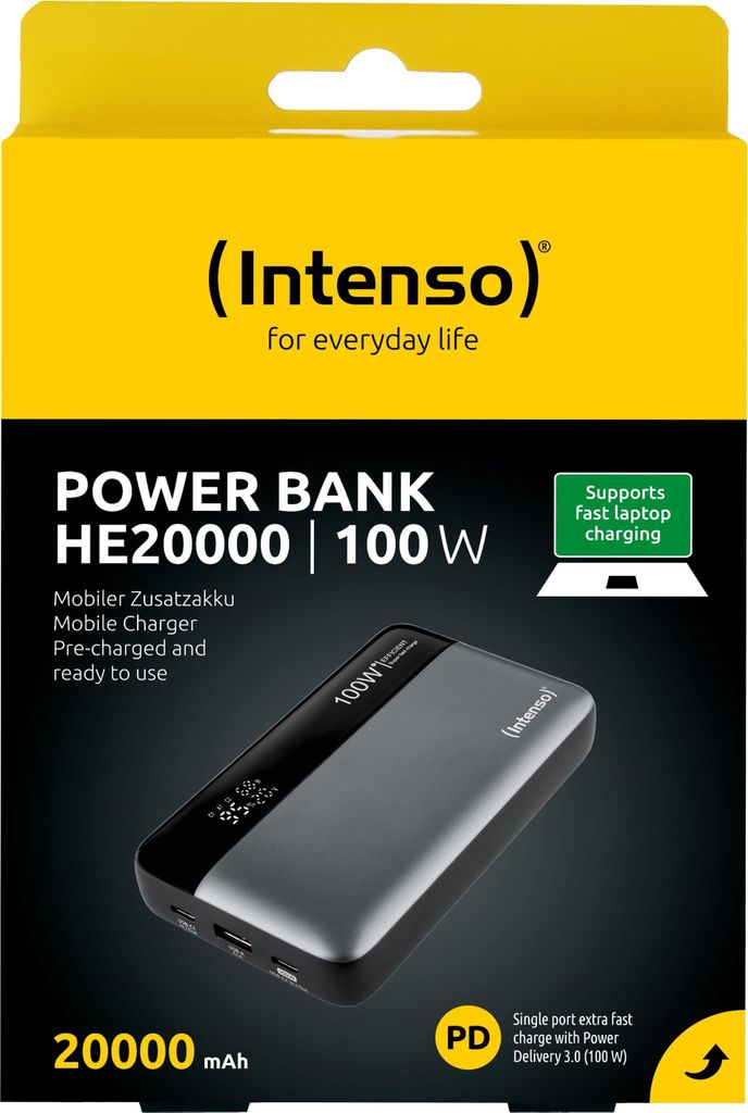 Intenso 7350050, 20000 mAh, Lithium-Ion (Li-Ion), Power Produktbild 