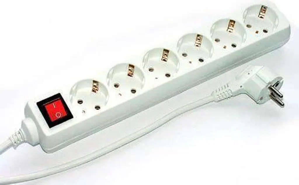 e+p E 60/3 Ciabatta Elettrica 6 Posti | Prolunga 3m Professionale