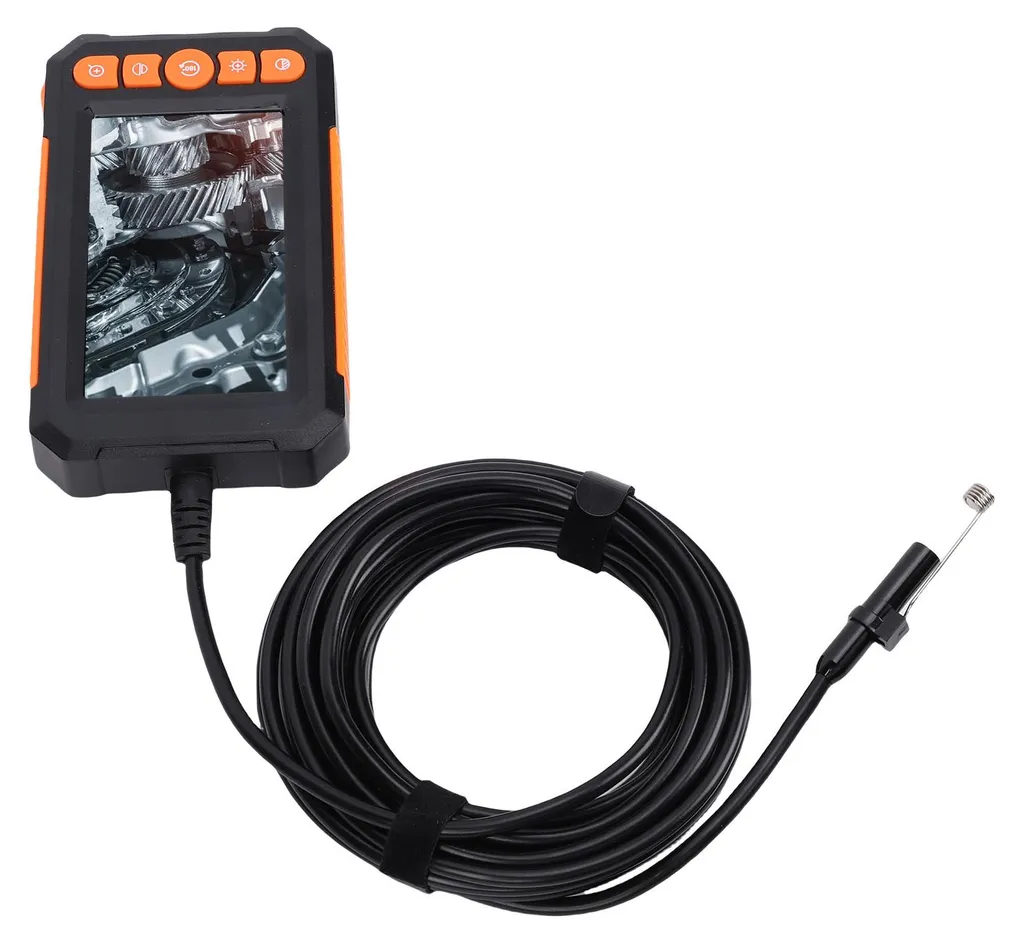 Endoscope Double Objectif 1080P avec Câble de 5m et Éclairage 8 LED - 5