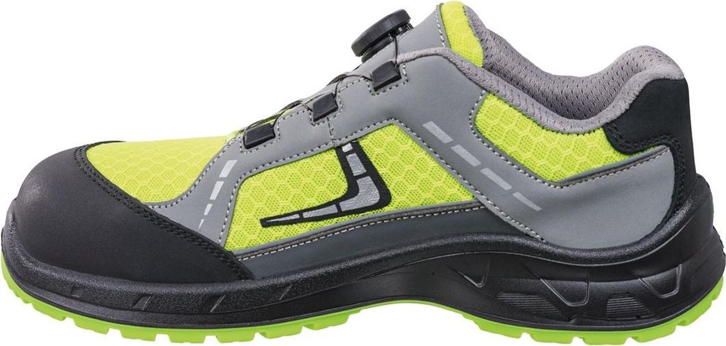 Leibwächter Sicherheitshalbschuh Basel L1295 S1P Gr. 41 schwarz/grün