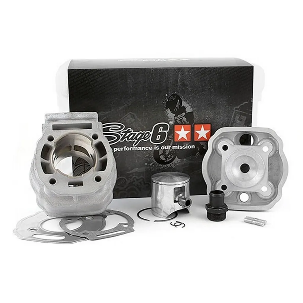 Kit Stage6 88cc Big Racing Derbi E3 course 45mm : Puissance et Couple