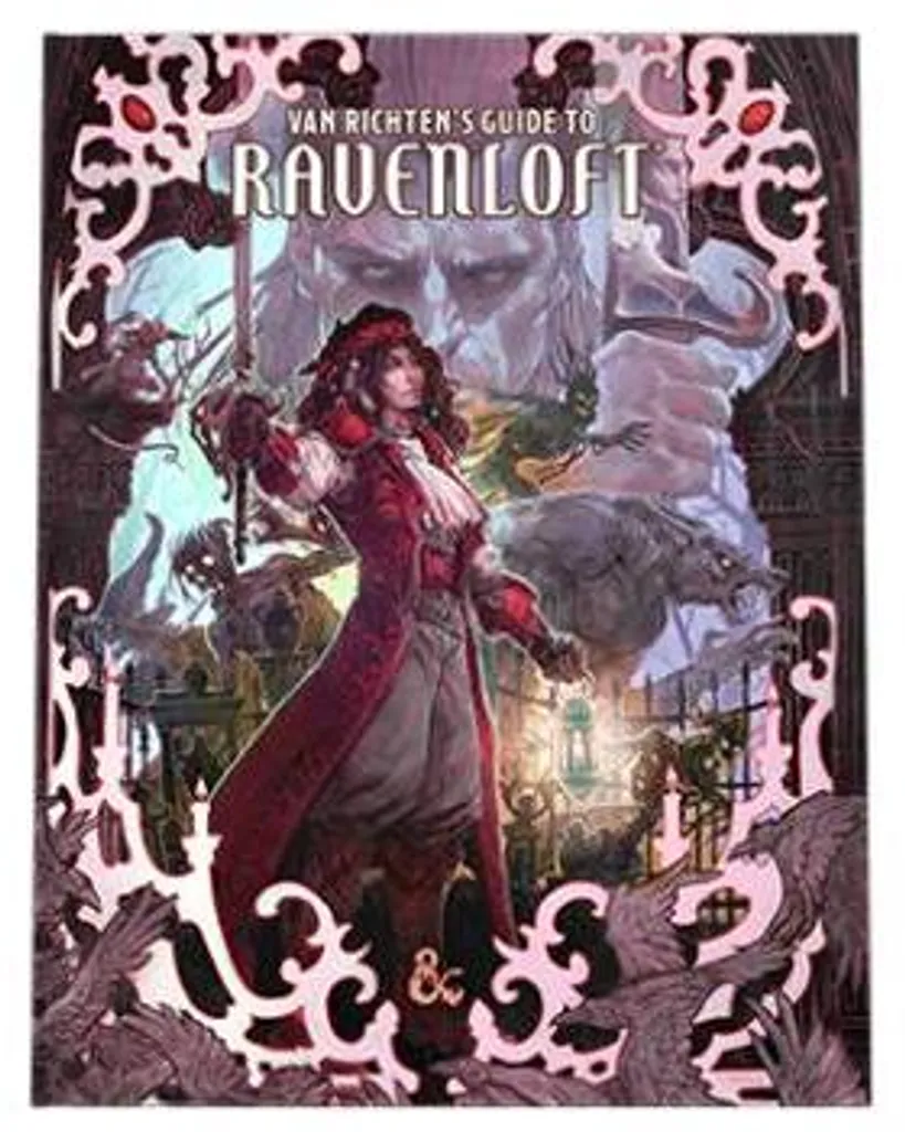 Livre de Règles D&D Guide de Van Richten Ravenloft Couverture Collector HC