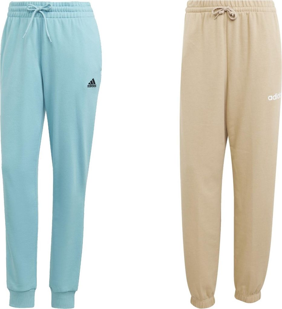 adidas French Terry Jogginghose für Damen, Farbe:Türkis, Größe:XL