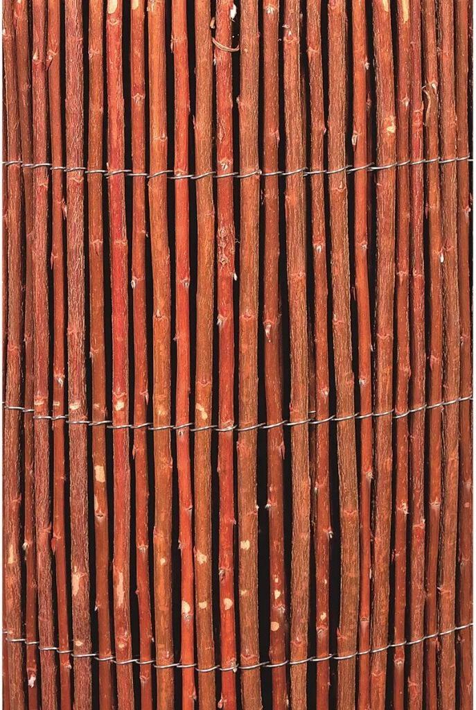Nature Garten-Sichtschutz Weide 1x3 m 10 mm Dick