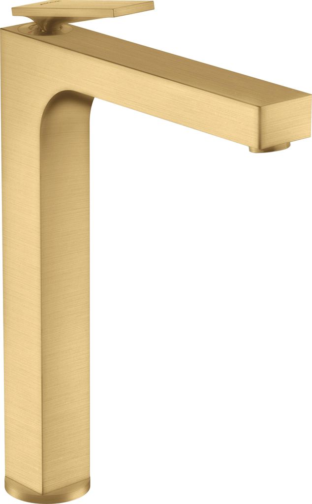 hansgrohe AXOR Citterio Einhebel-Waschtischmischer, Ablaufgarnitur unverschließbar, Ausladung 200mm, ComfortZone280, 39021250