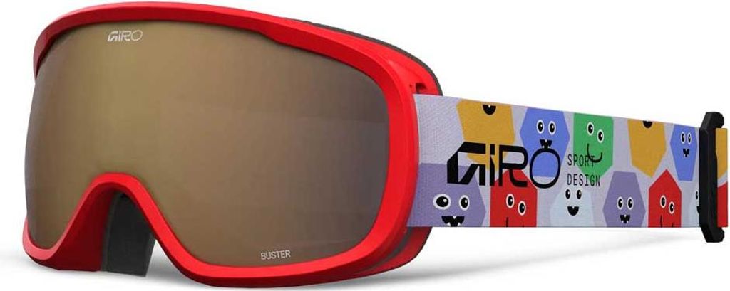 Giro Buster Faces Ar40 Junior-skibrille Rot AR40/CAT2 Jungen,Mädchen Rot AR40/CAT2