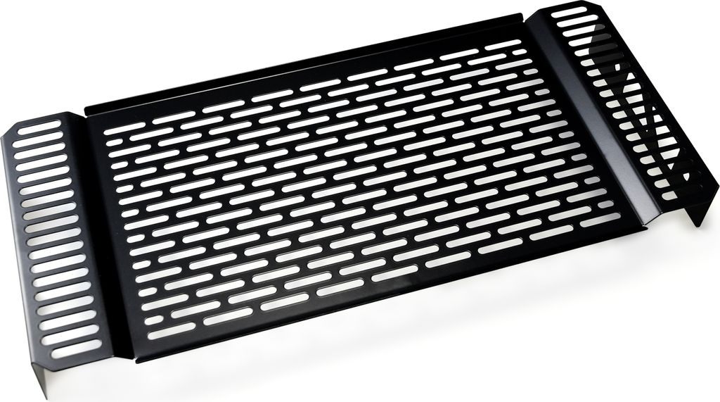 ZIEGER Kühlerabdeckung kompatibel mit Honda CB 600 Hornet BJ 2003-06 schwarz