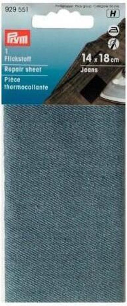 Prym Flickstoff Jeans zum Aufbügeln, Annähen / 12 x 45 cm Produktbild 