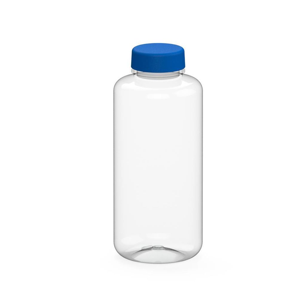 1 Liter Trinkflasche "Refresh" aus Tritan - BPA-frei Flasche für kohlensäurehaltige Getränke geeignet - auslaufsichere Sportflasche - transpar...