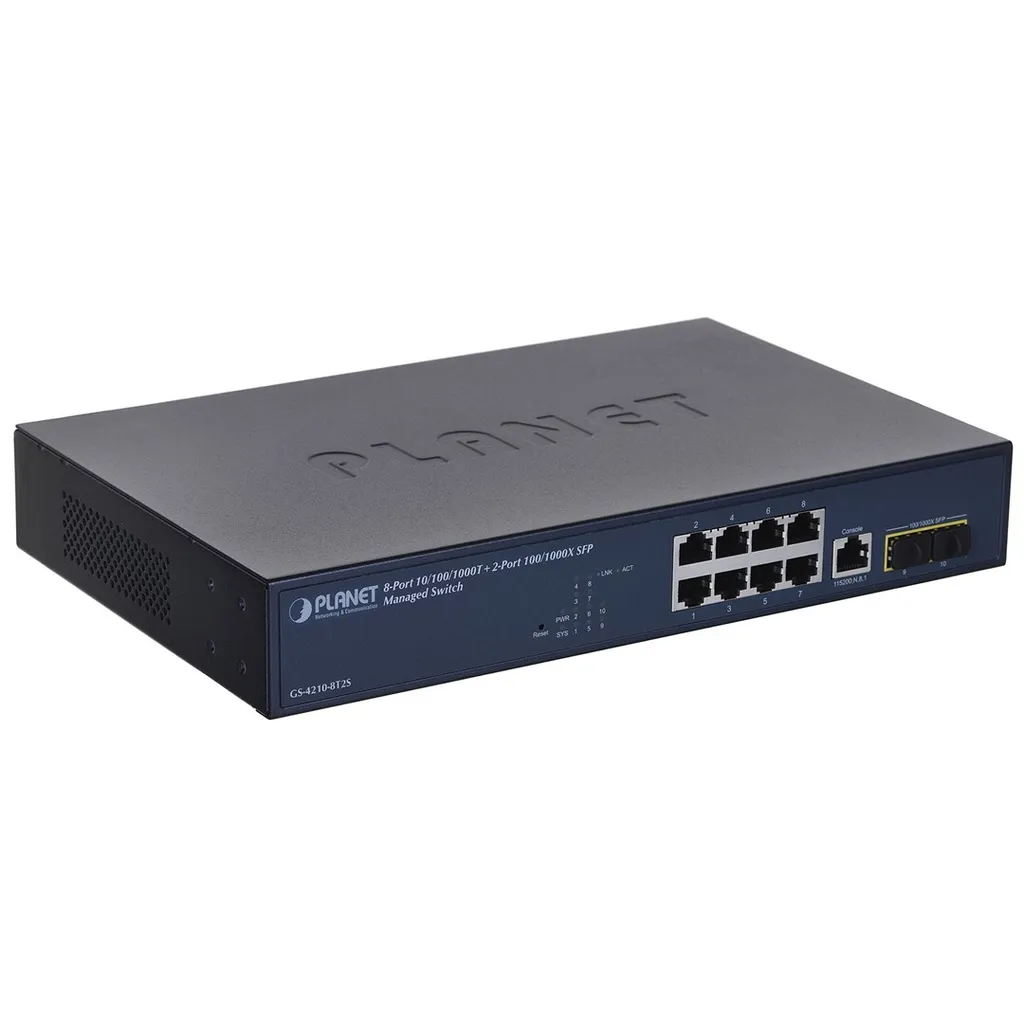 Planet GS-4210-8T2S: Lo Switch Managed Definitivo per la tua Home Lab