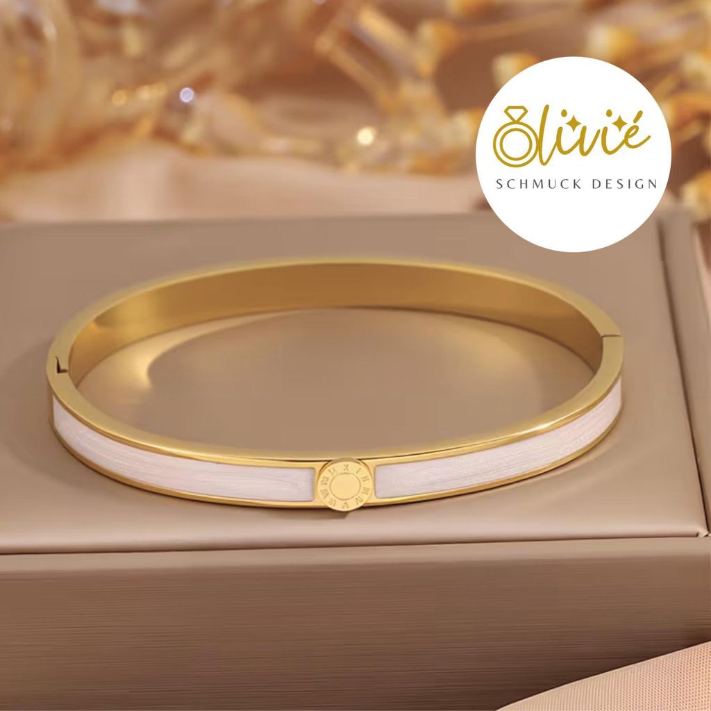 XCOAST Armreif aus Edelstahl – goldfarben mit Produktbild 