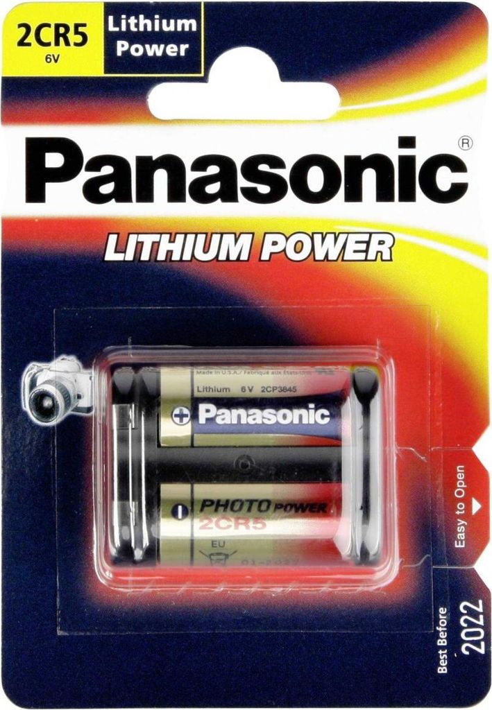 Panasonic 2CR-5L/1BP - Batéria 2CR5 - Li - 1400 mAh