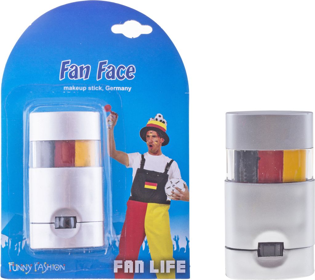Deutschland Fan Artikel "Make-up Stick" | Schwarz Rot Gelb Produktbild 