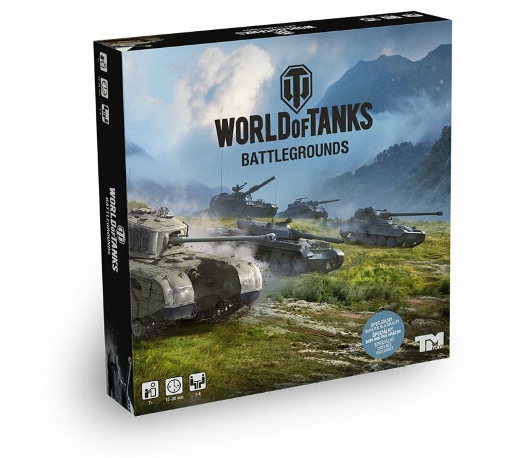 TM TOYS World of Tanks: Battlegrounds gioco da tavolo 96483 Immagine del prodotto 