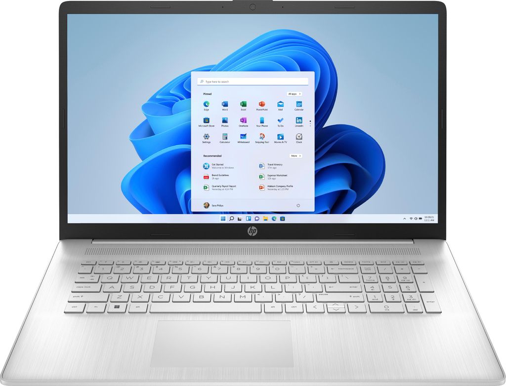 HP 17-cp2558ng – 17,3", AMD Ryzen 5 7520U, 16 GB RAM, 512 GB SSD, Windows 11 Home