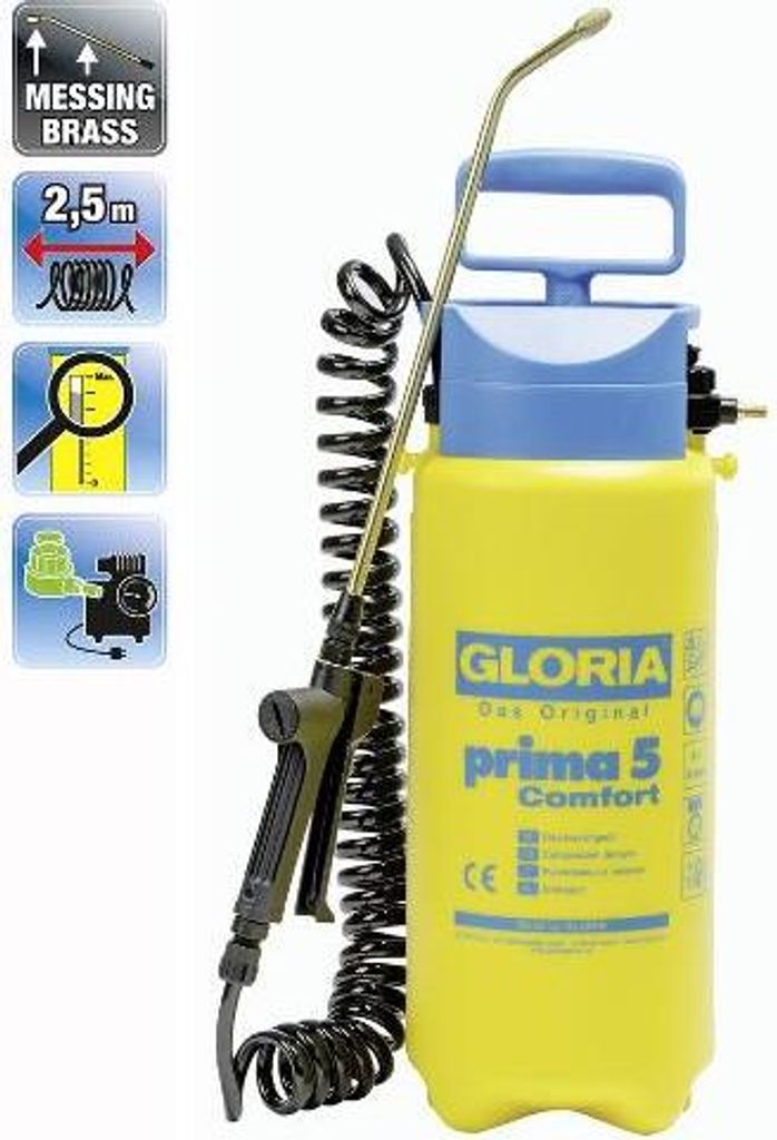 GLORIA Drucksprüher Prima 5 Comfort Produktbild 