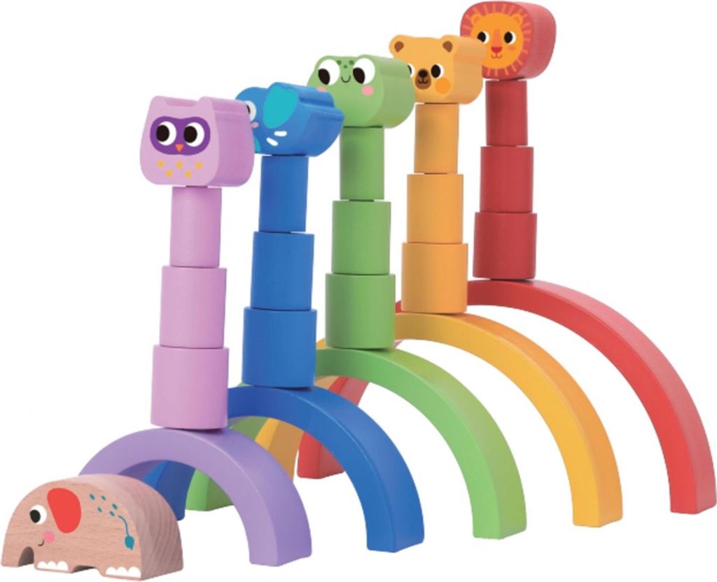 2Kids Toys Balancierender Regenbogen mit Tieren