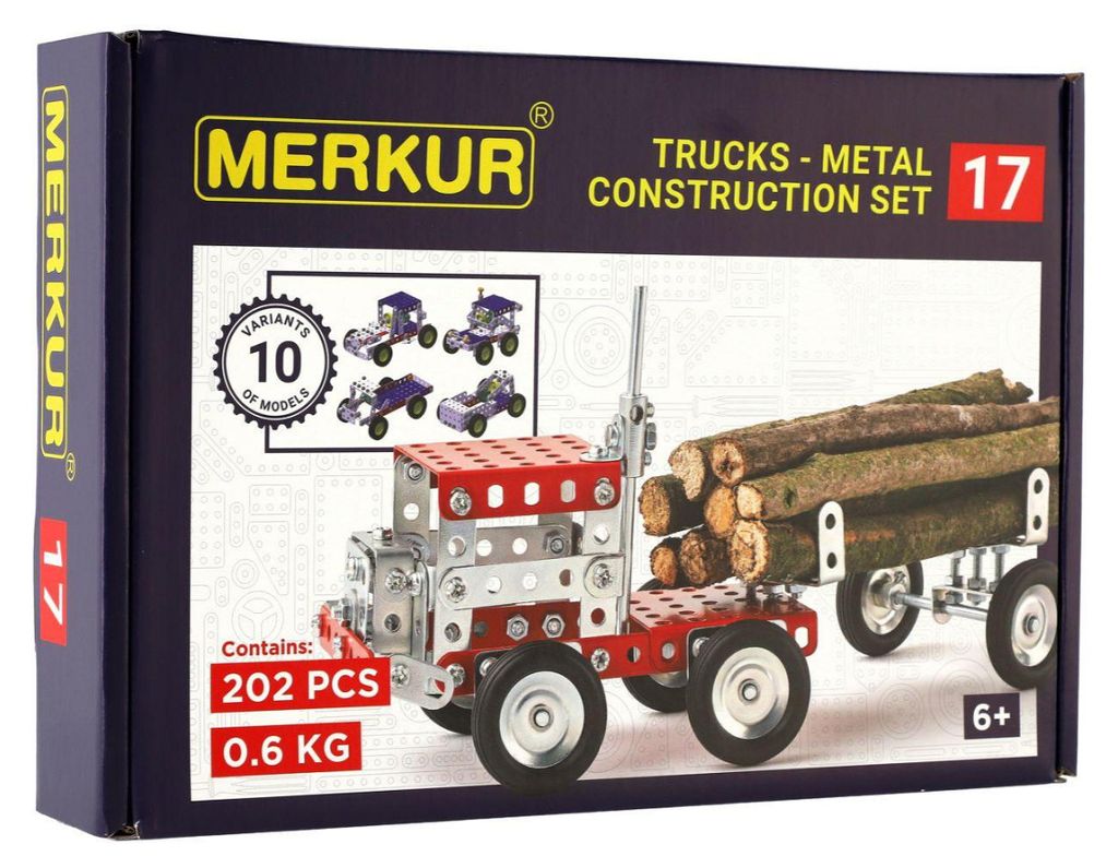 Zestaw MERKUR 017 Truck 10 modeli 202szt w pudełku Zdjęcie produktu 