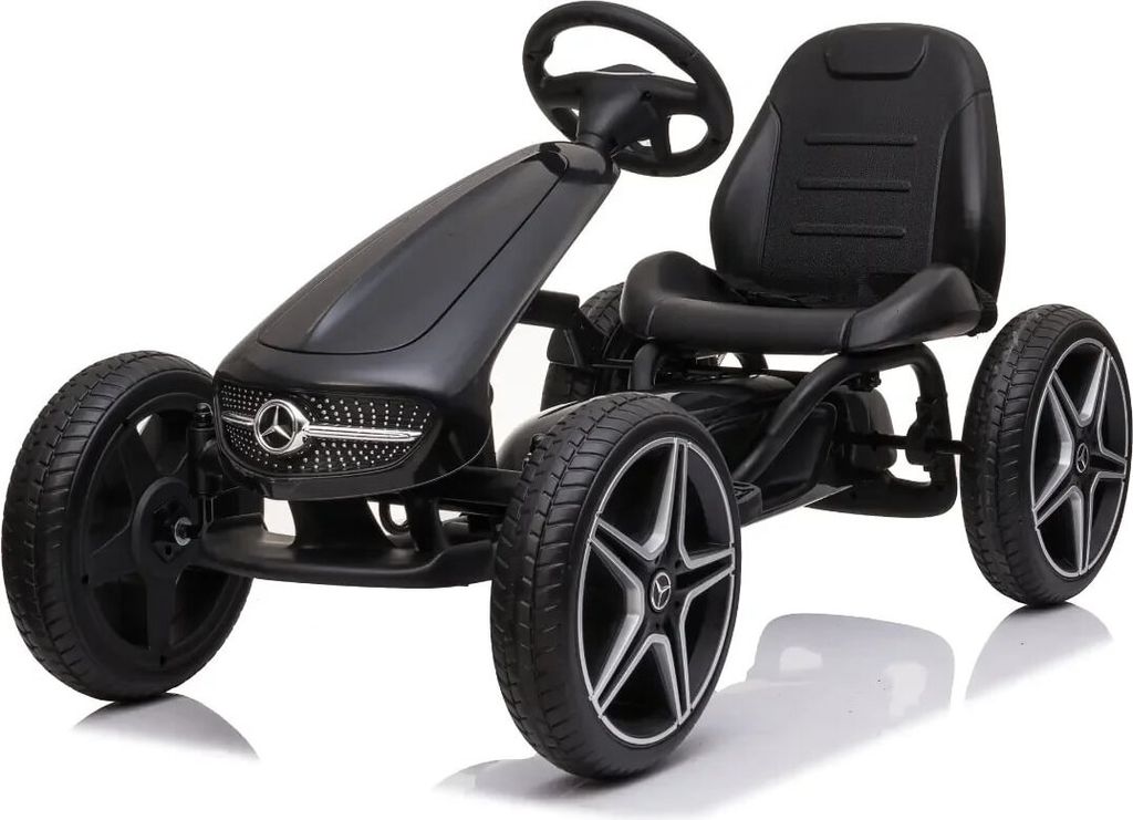 Gokart für Kinder Mercedes - 3 bis 7 Jahre - Verstellbarem Produktbild 1