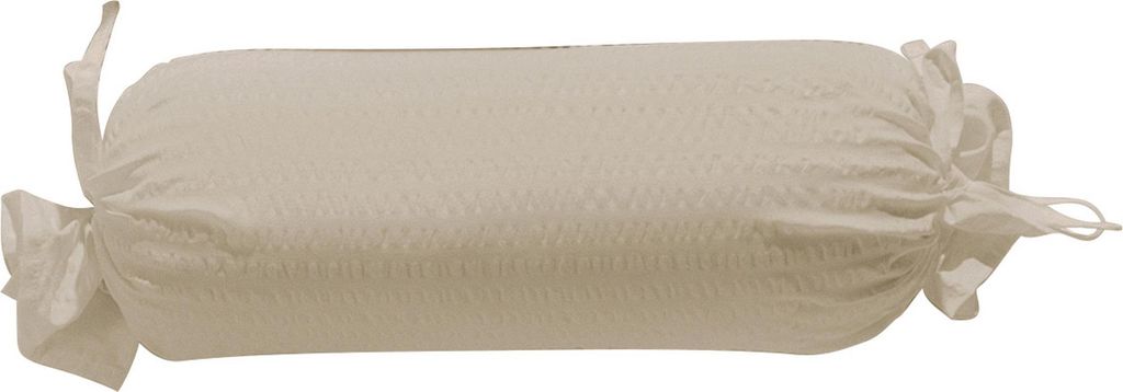 Erwin Müller Nackenrollenbezug Rosenheim" taupe 40x15 cm Ø"