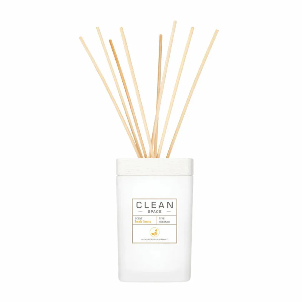 Clean Space Fresh Linens Diffusore 177ml - Profumo Bucato Fresco Casa