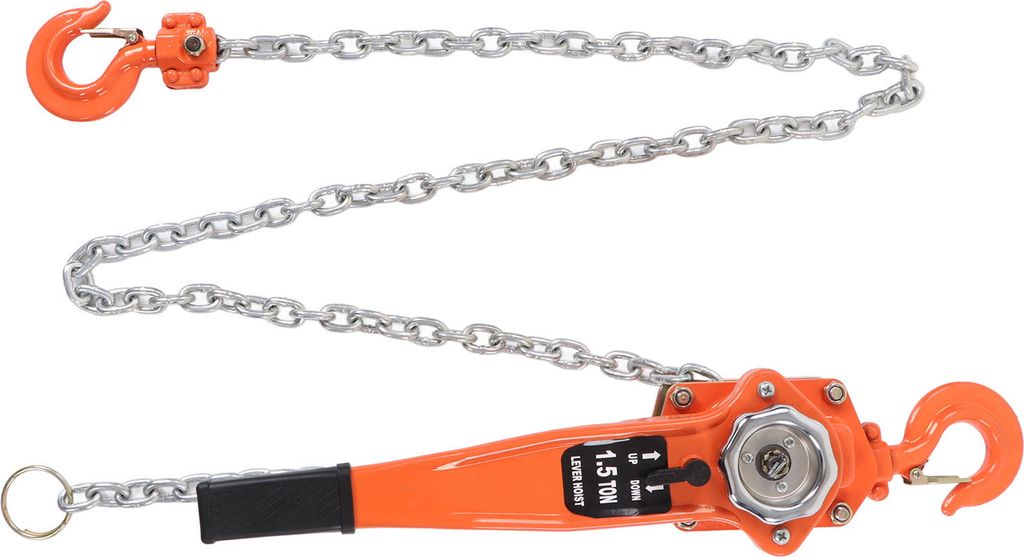 1,5T Hebekette – 3300LBS Tragfähigkeit, 2,5M manuelles Produktbild 