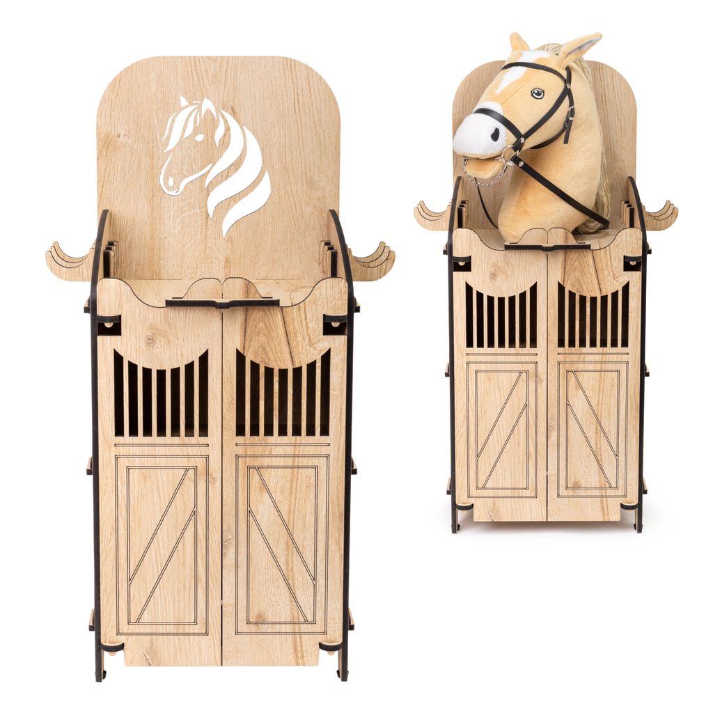 Hoofly Hobby Horse Stall - Praktisches Hobby Horse Zubehör Produktbild 