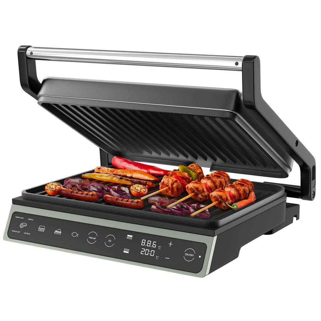 Kontaktní gril Olvy, 1800W, elektrický sendvičovač, 7 Obrázek produktu 