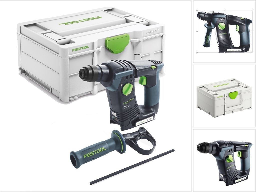 Marteau perforateur sans fil Festool BHC 18-Basic Image du produit 