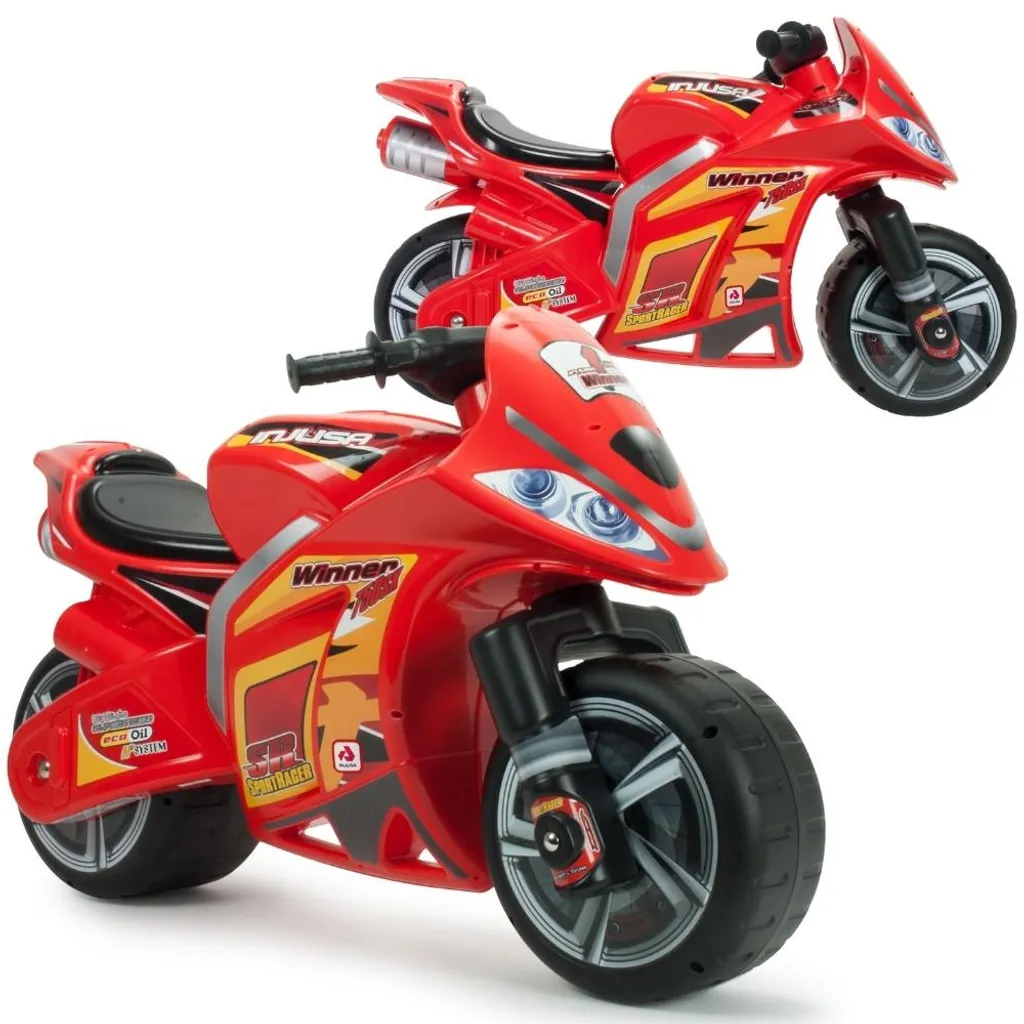 Vélo de Course à Pousser pour Extérieur Injusa Winner 750 Sx Rouge Enfant
