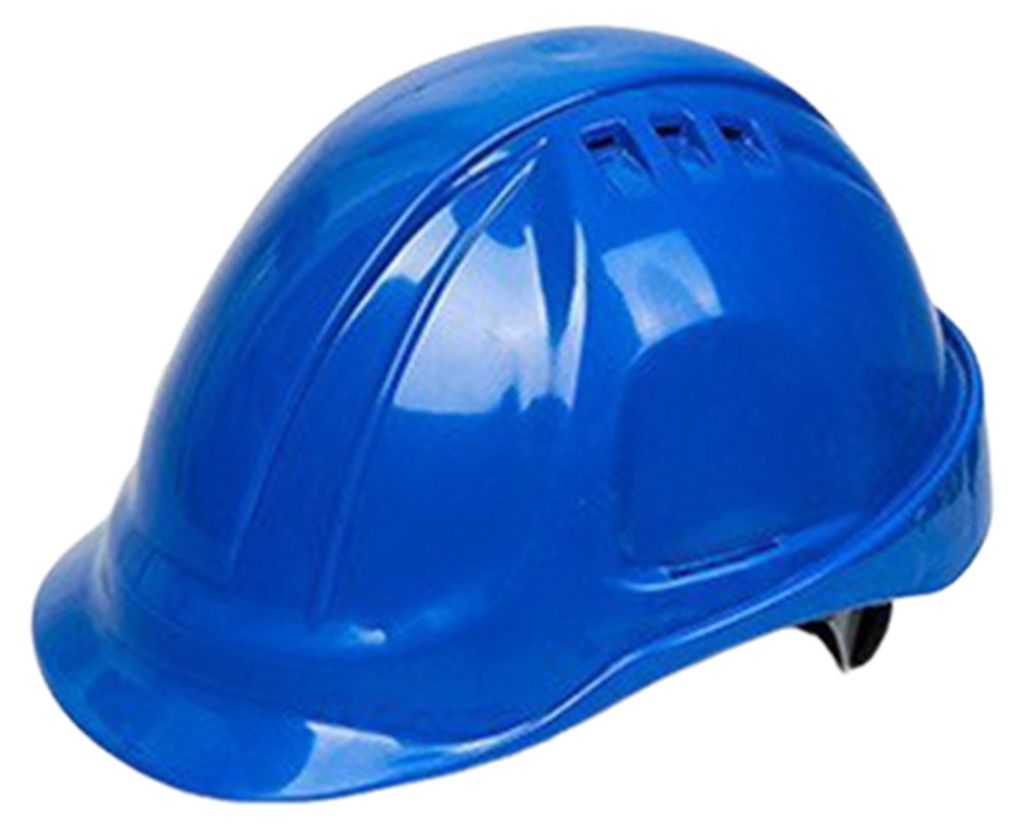 Bauhelm mit Belüftungssystem, verstellbarer 4-Punkt-Ratschenaufhängung, industrieller Kopfschutz aus ABS-Kunststoff