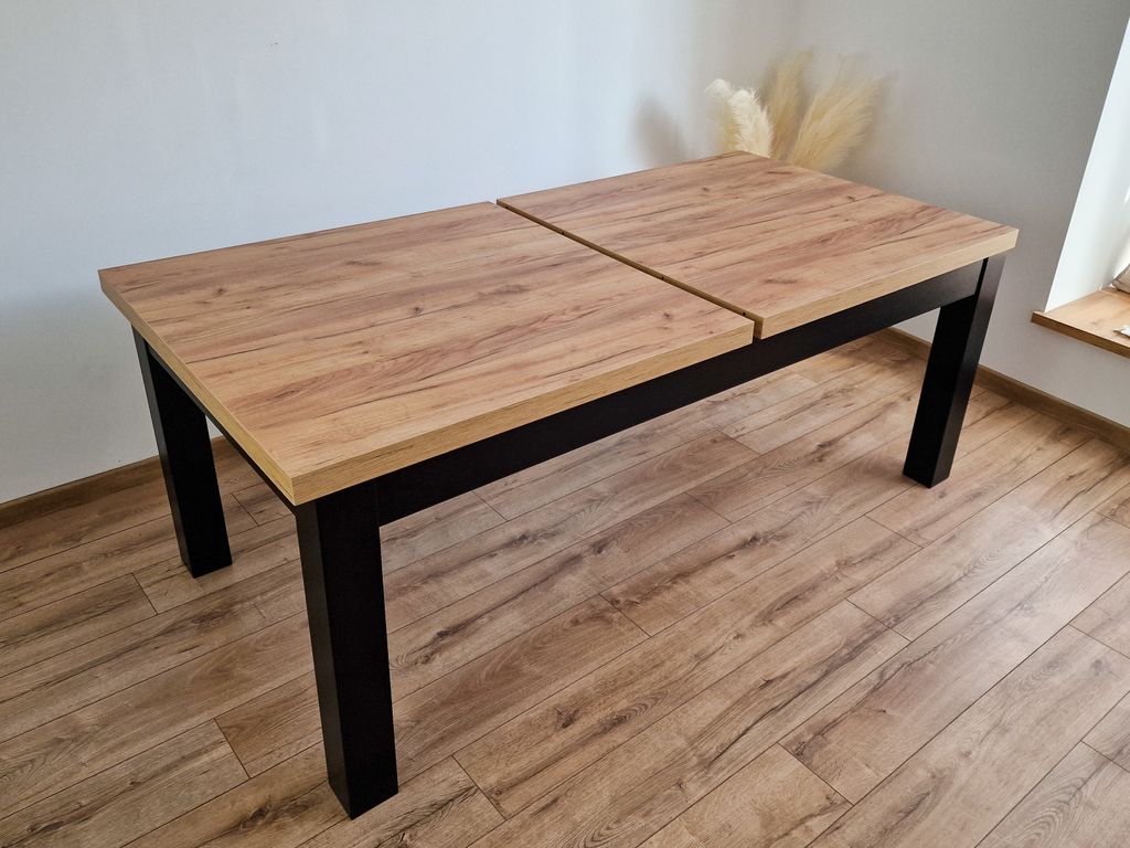 Veľký rozkladací stôl Leonardo 100x200, rozšíriteľný na Obrázok produktu 4