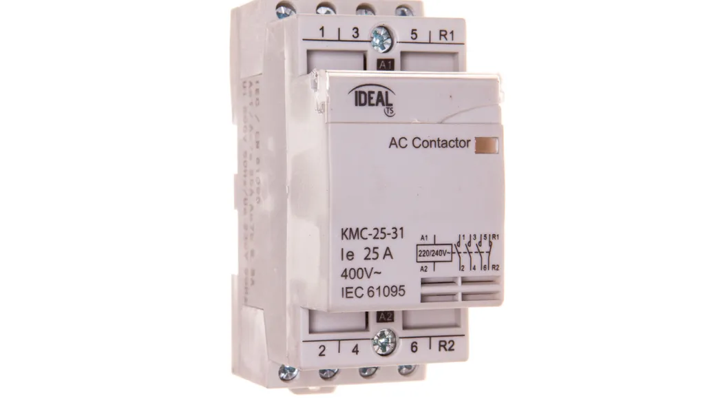 Contacteur modulaire pour chauffage et moteur 25A 230V 3NO 1R 23247