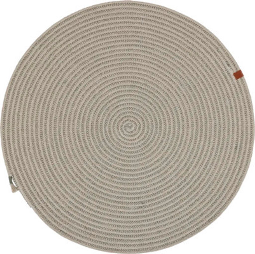 Fleckerlteppich Milano beige rund Ø 80 cm Produktbild 