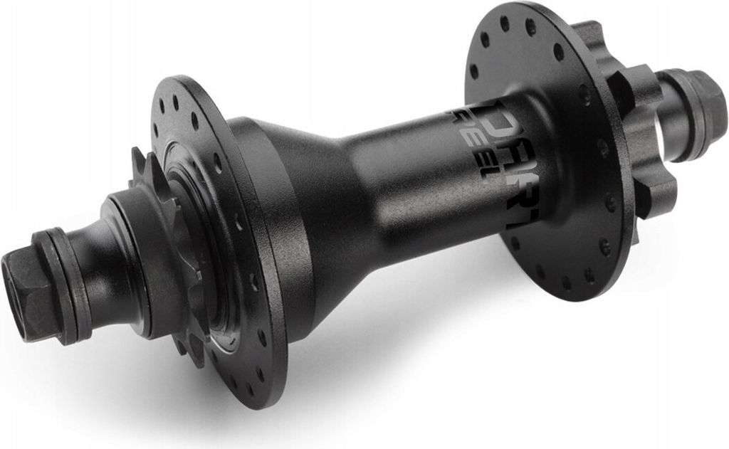 Dartmoor Reel Singlespeed Hinterradnabe, Schwarz-Anodisiert