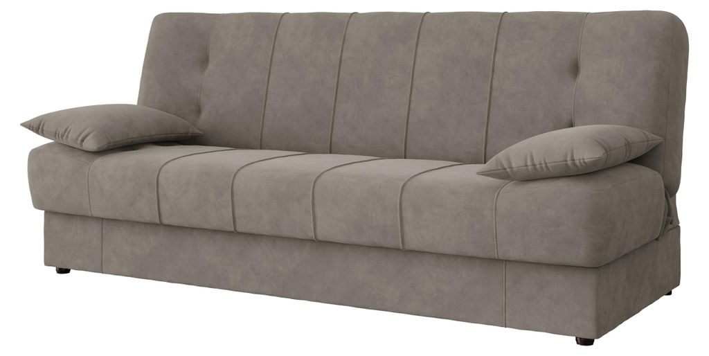 MIRJAN24 Schlafsofa Sonia mit Bettkasten, Couch mit Produktbild  KI-generiertes Bild