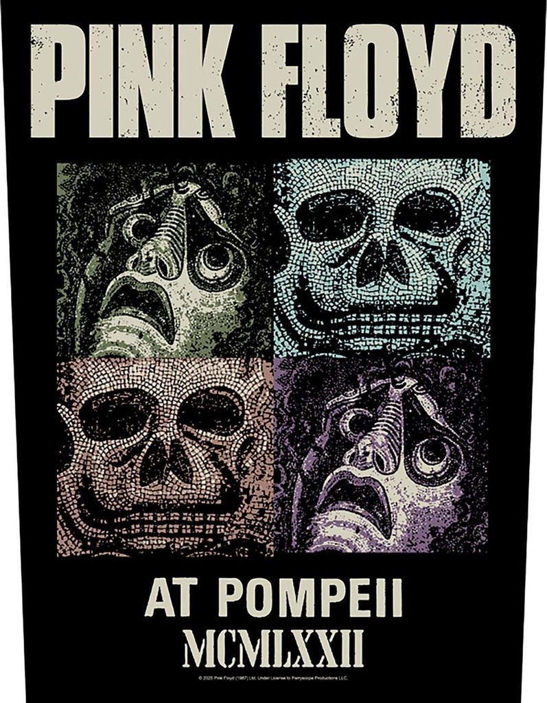 Pink Floyd Mosaics Aufnäher zum Aufnähen