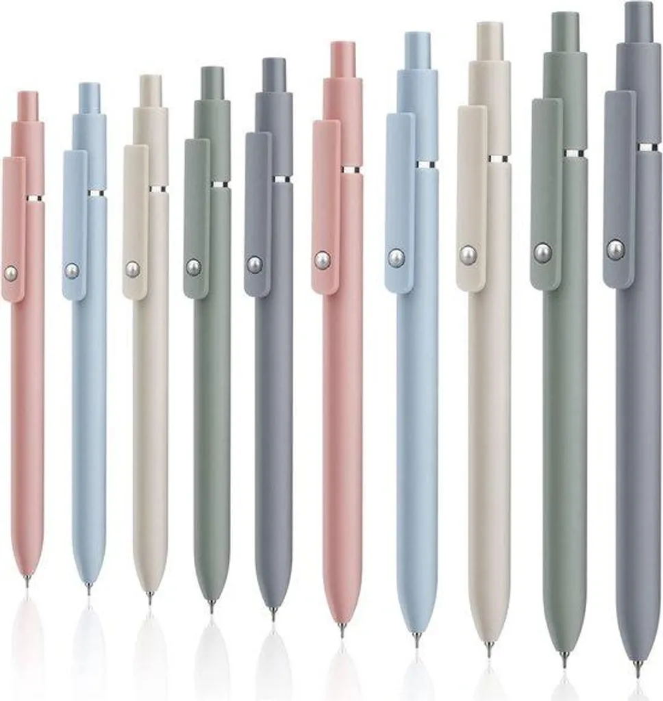 Stylos à plume encre dense et séchage instantané - Lot de 5 stylos 0,5 mm