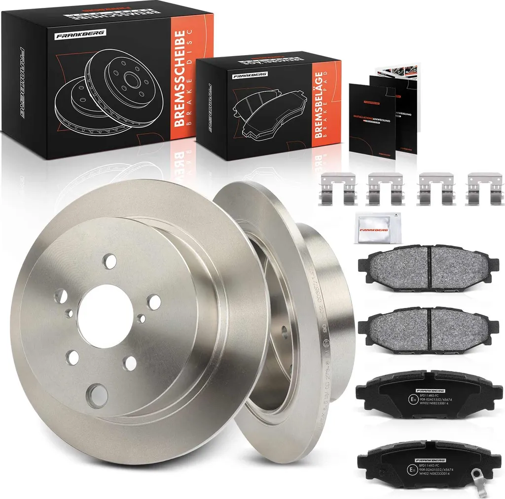 Kit entretien freinage avant pour Honda Accord VII CL CN Tourer CM CN