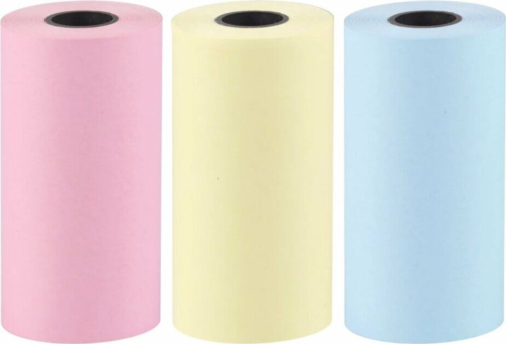 Set farbiger Papierrollen fr den Mini-Thermodrucker Cat