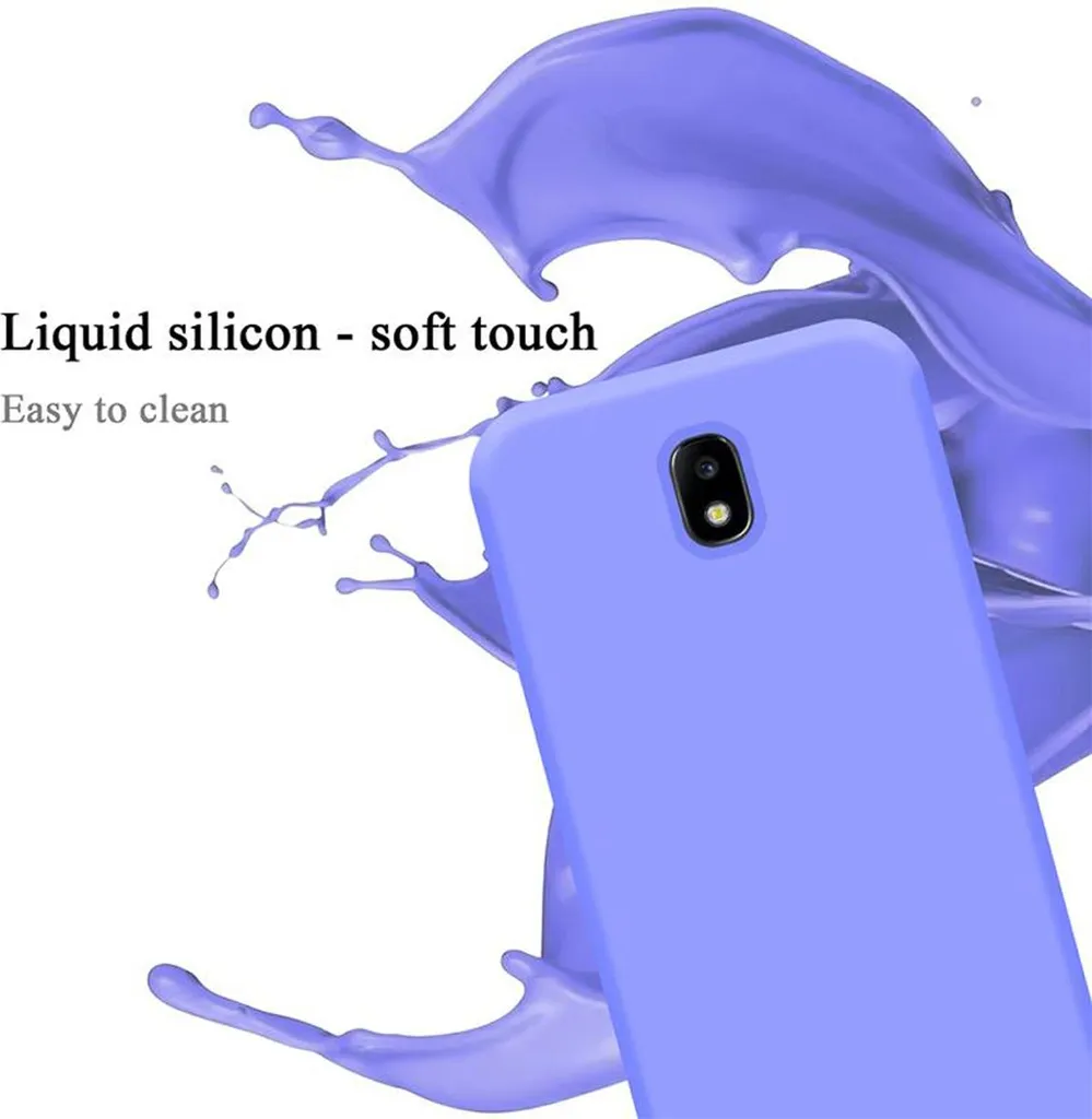 Custodia Protettiva Cadorabo Samsung J5 2017 Viola: TPU Anti-Shock - 3