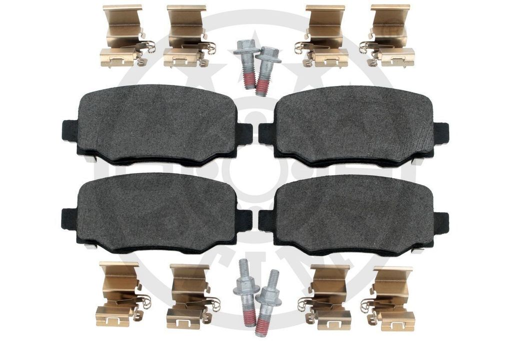 OPTIMAL Bremsbeläge Satz Hinten Bremsklötze für JEEP CHEROKEE (KL) BP-12888