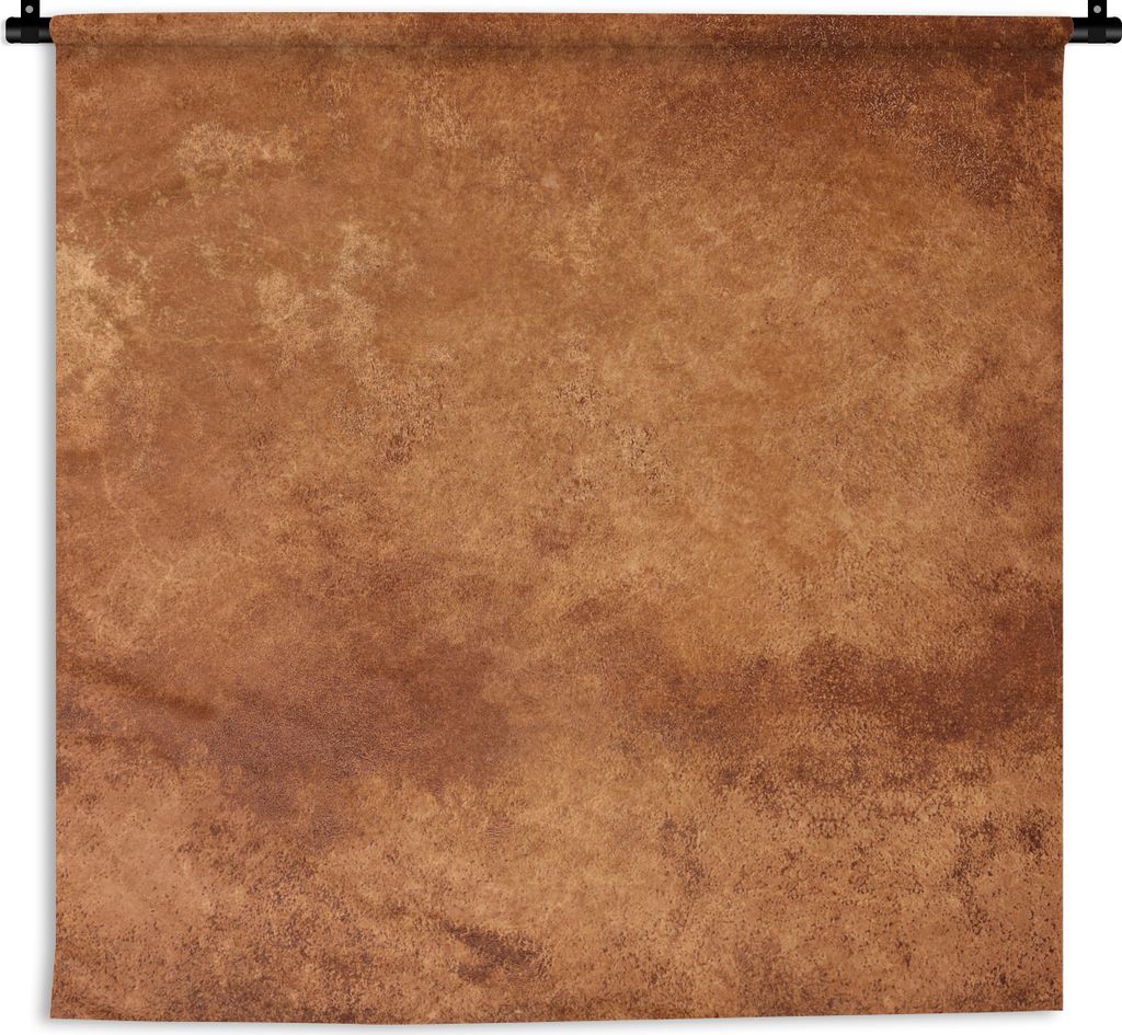 MuchoWow Wandteppich Wandbehang Rost - Braun - Bronze 120x120 cm Tapisserie Dekoration Wandtuch - Modern - Baumwollgewebe