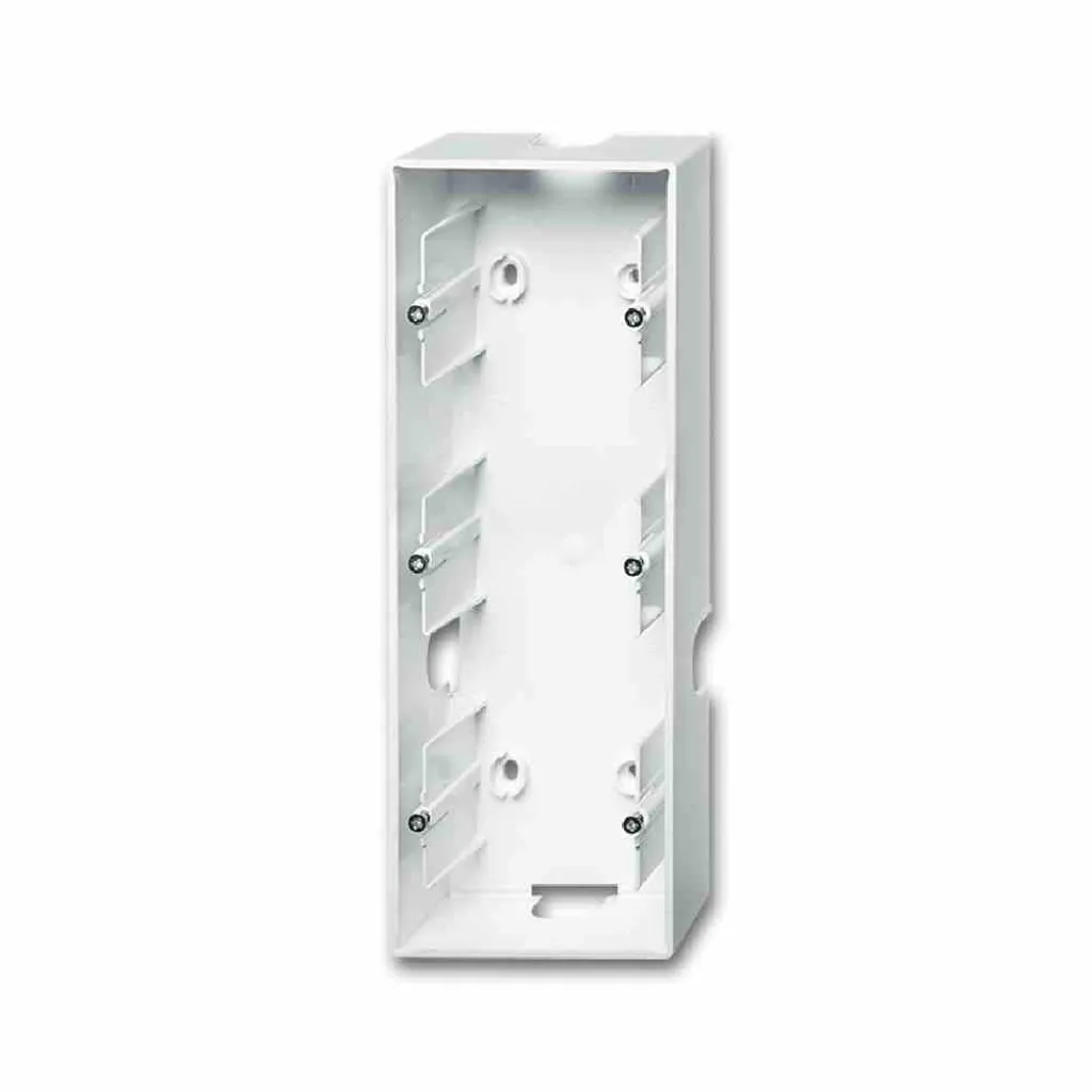 Couvercle de Finition Busch-Jaeger 1703-84 Blanc pour Rénovation Maison